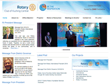 Tablet Screenshot of kuchingcentralrotary.org